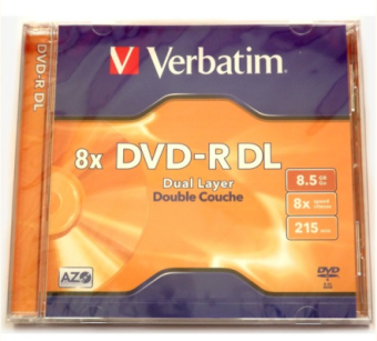 Płyta DVD-R  VERBATIM Dual Layer (8,5GB) pudełko
